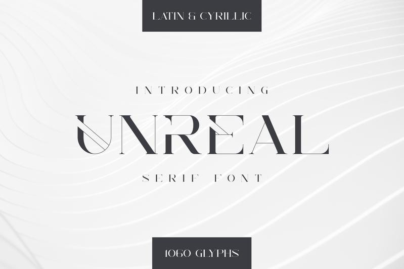 Unreal Serif Font