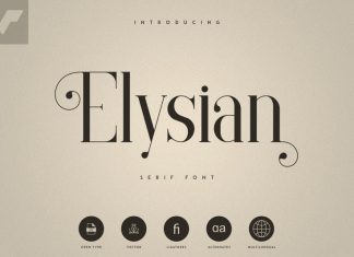 Elysian - Serif Font
