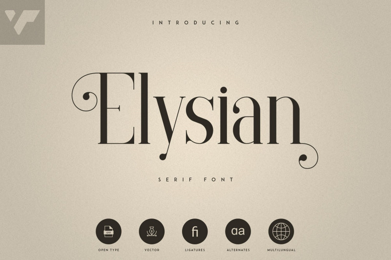 Elysian - Serif Font