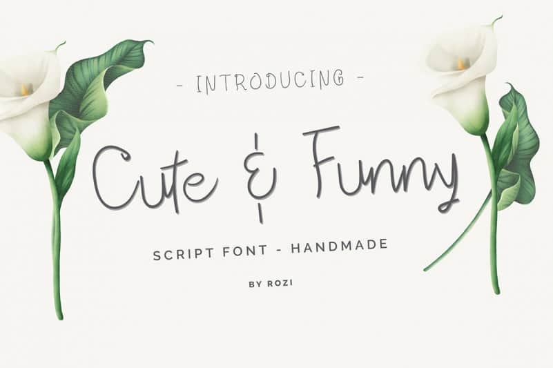 Cute & Funny Font