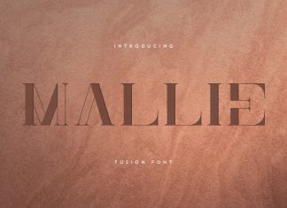 Mallie - Fusion Font