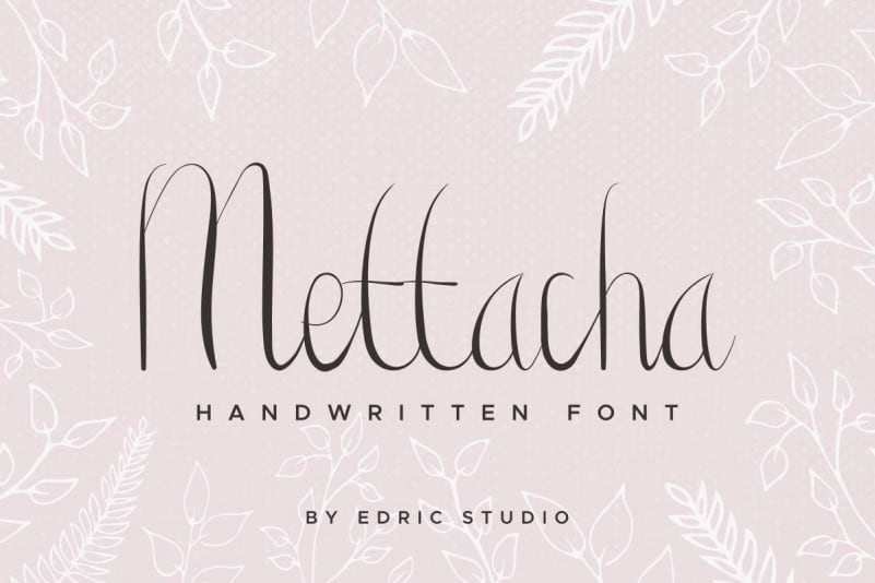 Mettacha Handwritten Font