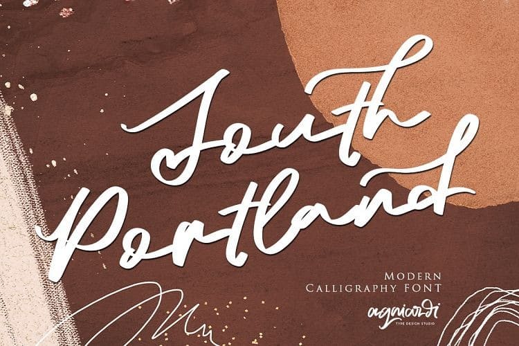 South Portland Script Font