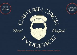 Captain Jack Serif Font