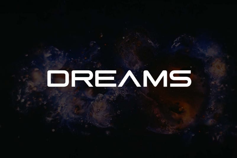 Dreams - Space Font