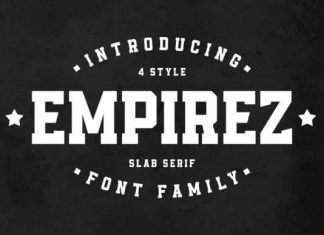 Empirez Slab Serif Font