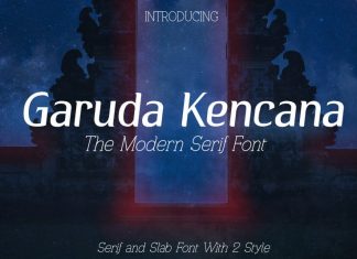 Garuda Kencana - Modern Serif Font