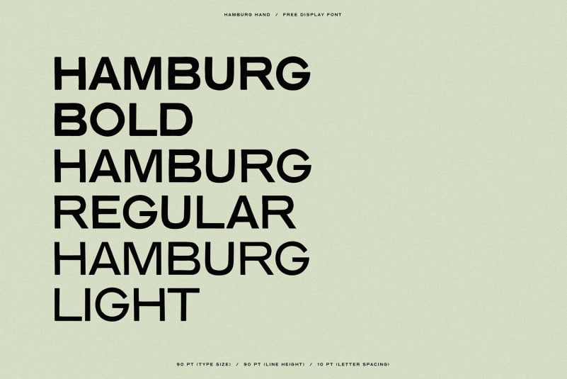 Download Hamburg Hand Display Font Befonts Com PSD Mockup Templates