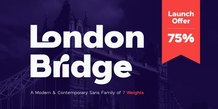 London Bridge Font Family