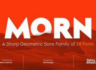Morn Sans Serif Font Family