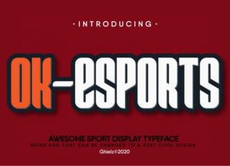 Ok-Esports Display Font
