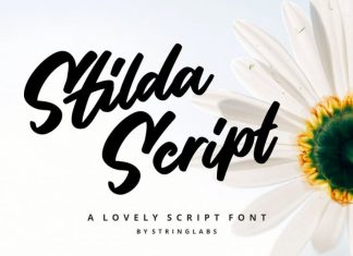Stilda - Lovely Script Font