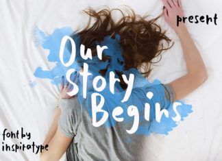 Our Story Begins Font