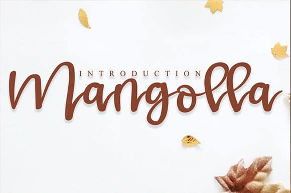 Mangolla Script Font