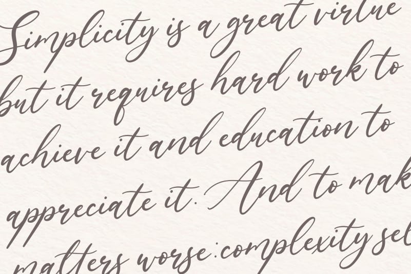 Lavineta Elegant Calligraphy Font - Befonts.com