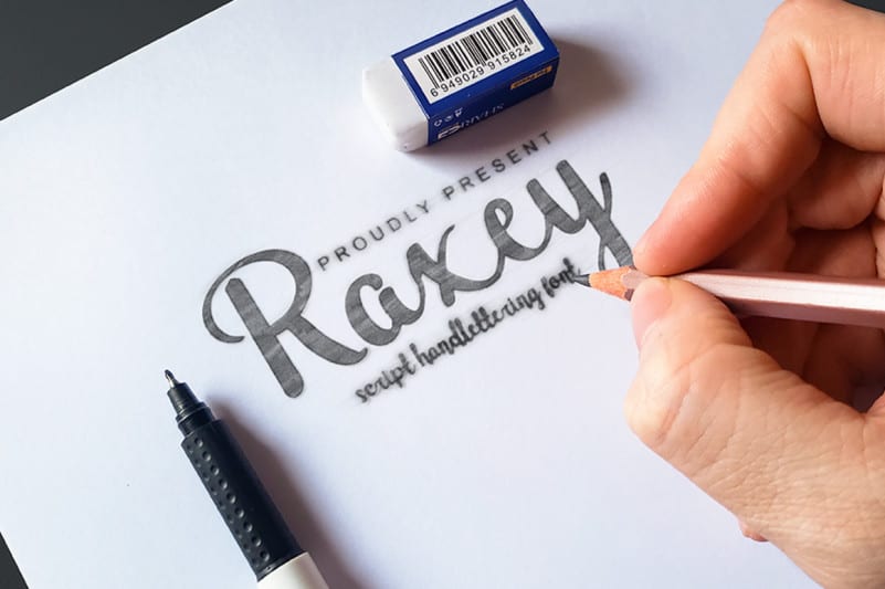 Raxey Script Font