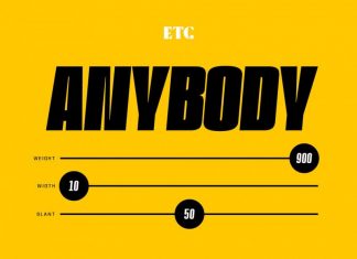ETC Anybody Font Family