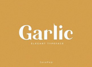 Garlic Elegant Font