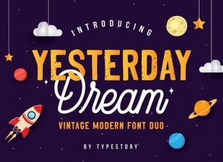 Yesterday Dream Font Duo