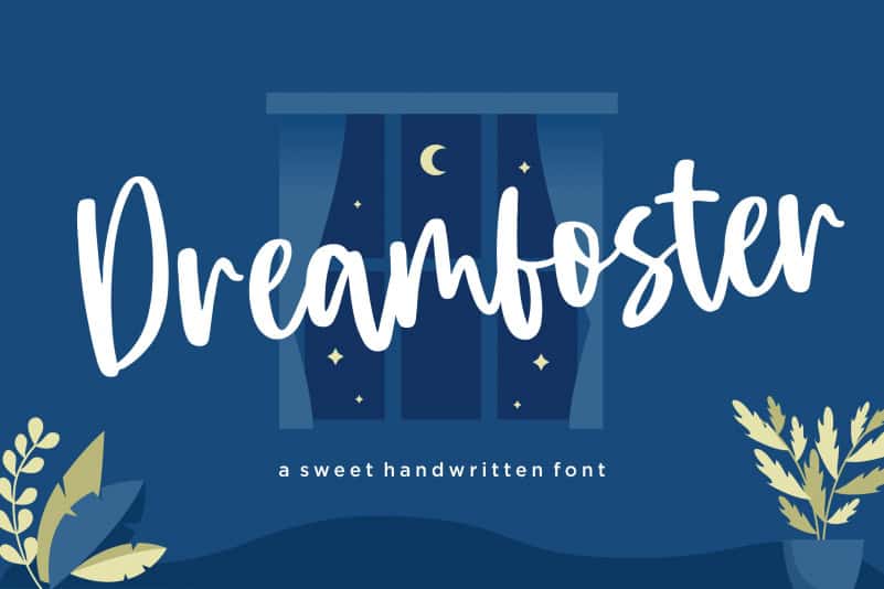 Dreamfoster Sweet Handwritten Font