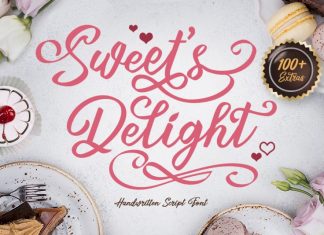 Sweet's Delight Script Font