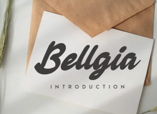 Bellgia Handwritten Font