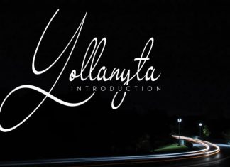 Yollanyta Handwritten Font
