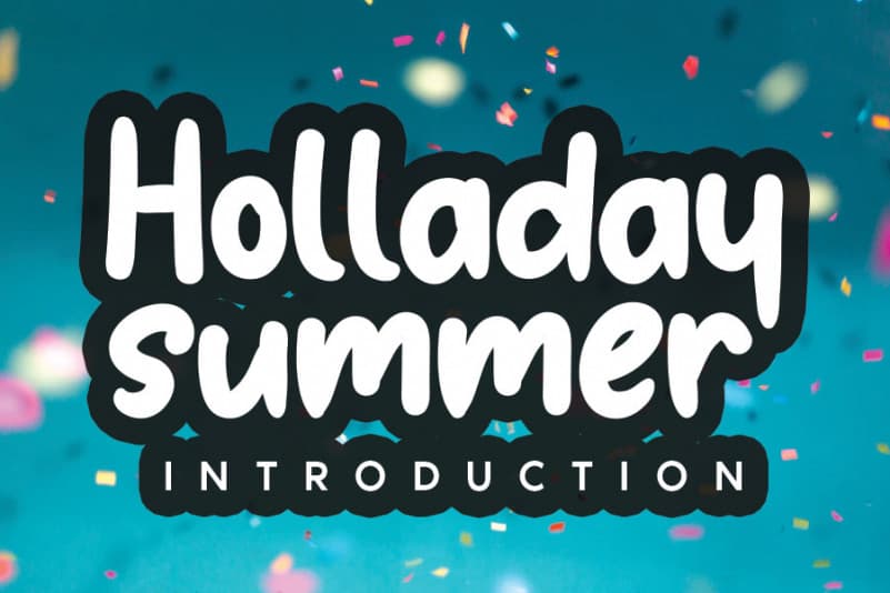 Holladay Display Font