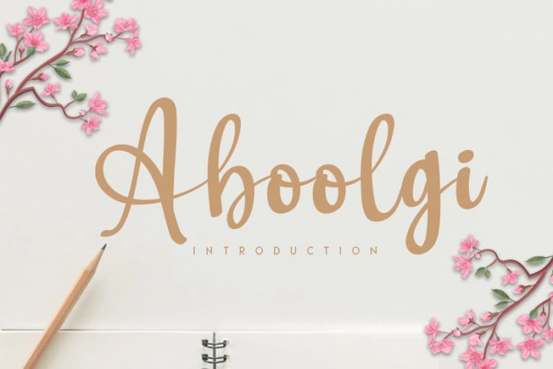 Aboolgi Handwritten Font