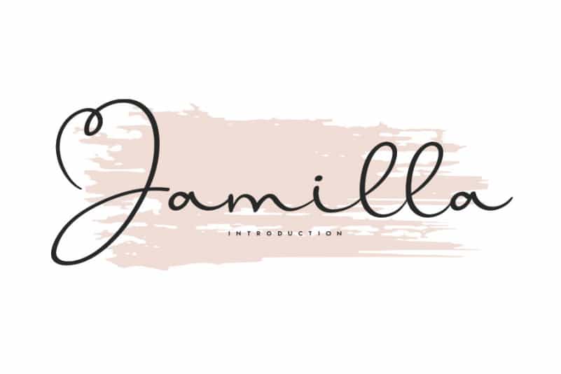 Jamilla Handwritten Font
