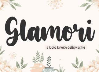 Glamori Bold Script Font