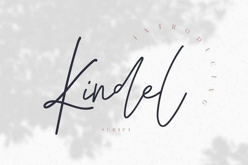 Kindel Script Font