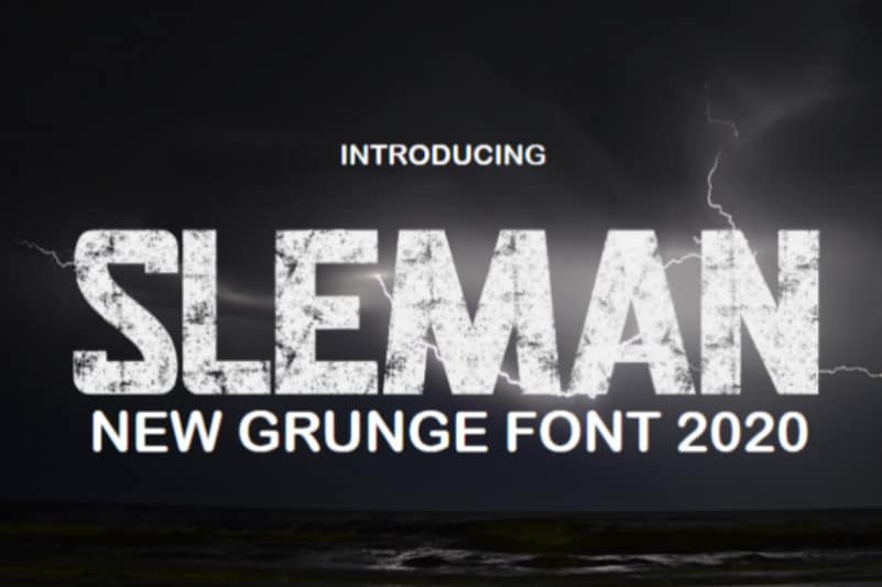 Sleman Display Font