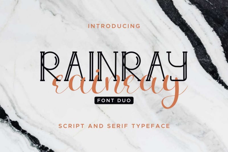 Rainray Font Duo