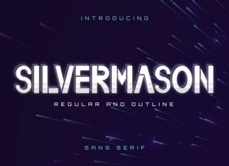 Silvermason Sans Serif Font