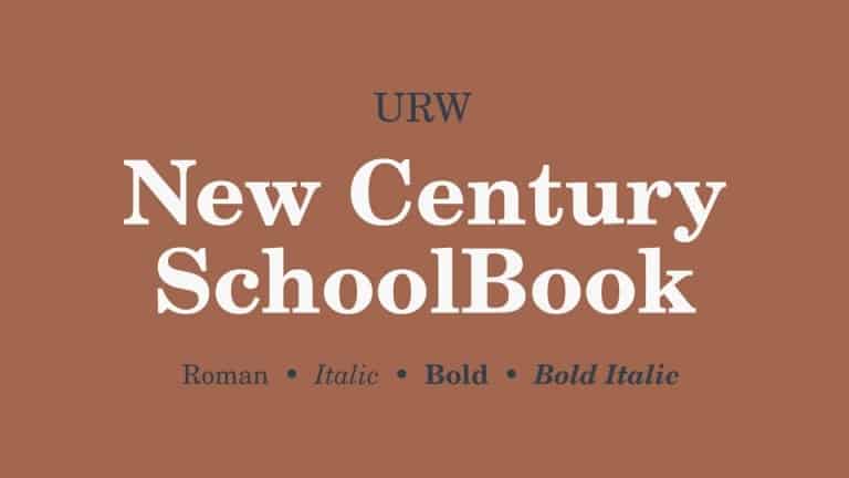 free download font century schoolbook