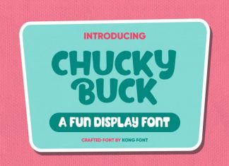 Chucky Buck Display Font