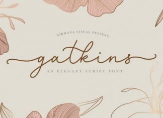 Gatkins Handwritten Font