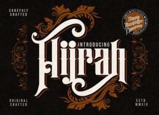 Hijrah Display Font