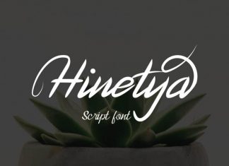 Hinetya Handwritten Font