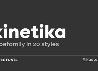 Kinetika Sans Serif Font