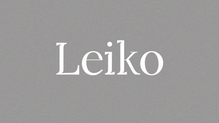 Ready go to ... https://befonts.com/leiko-serif-font.html [ Leiko Serif Font]