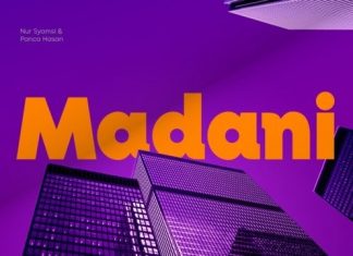 Madani Sans Serif Font