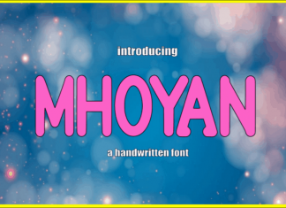Mhoyan Display Font