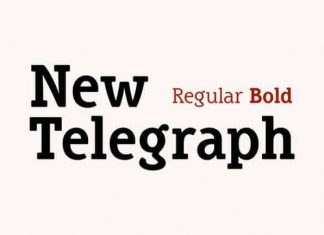 New Telegraph Slab Serif Font