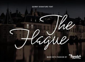 The Hague Handwritten Font