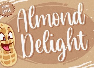 Almond Delight Handwritten Font
