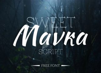 Sweet Mavka Script Font