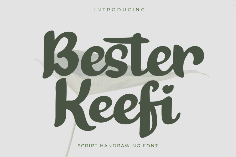 Bester Keefi Script Font