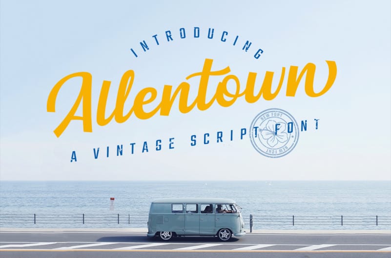Allentown Script Font